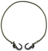 Expander, 100 cm, oliv, Kunststoffhaken, 8 mm