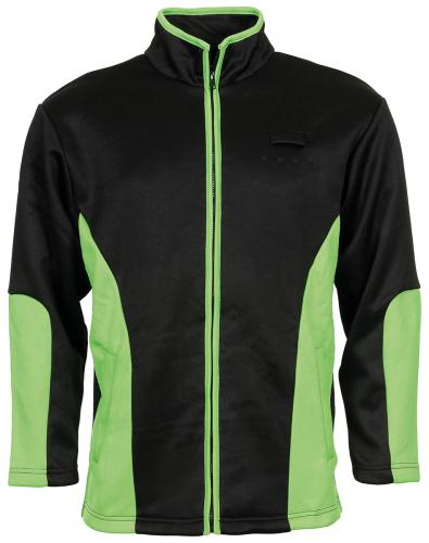 Softshell Jacke, schwarz, gebr.