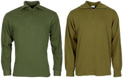 Brit. Shirt, "Norgie", Cold Weather, oliv, gebr.