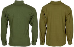 Brit. Shirt, "Norgie", Cold Weather, oliv, gebr.