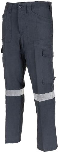 Österr. Feuerwehrhose, blau, gebr.
