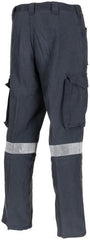 Österr. Feuerwehrhose, blau, gebr.