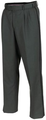 Holl. Paradehose, oliv, mit Streifen, neuw.