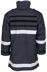Österr. Feuerwehrjacke, blau, gebr.