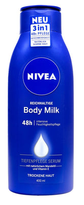 Nivea Body Milk Reichhaltig, 400 ml