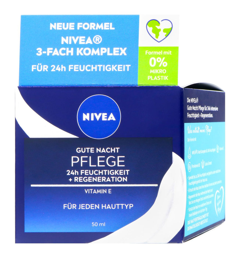 Nivea Gute Nacht Pflege Creme, 50 ml