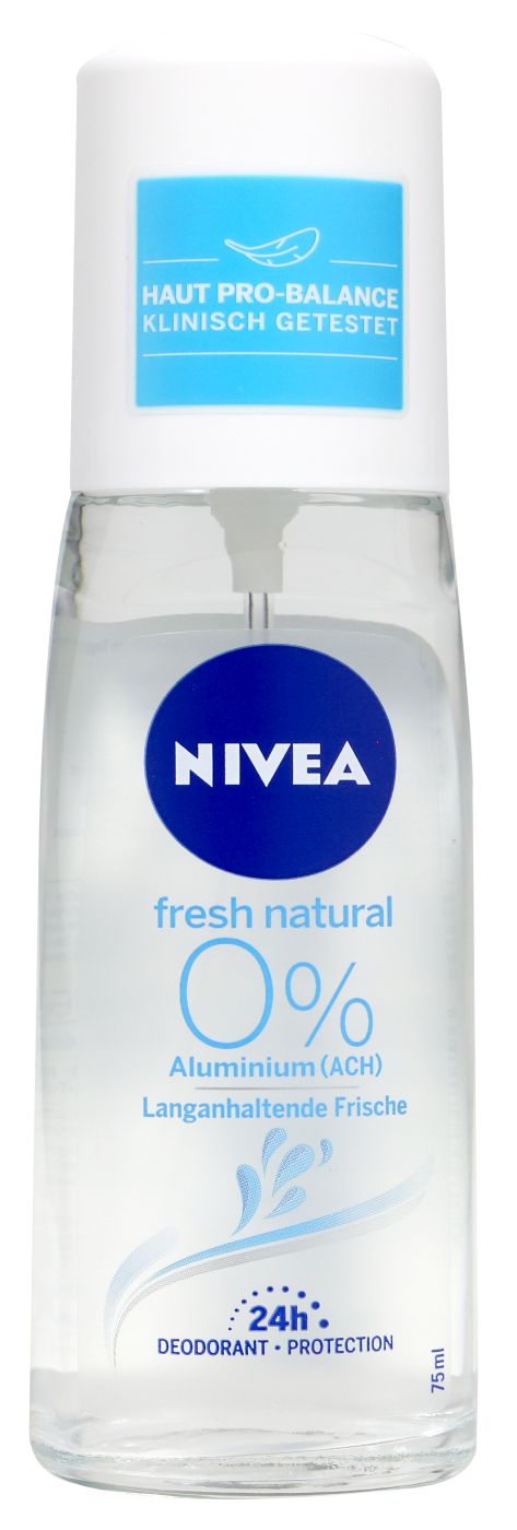 Nivea Deo Zerstäuber Fresh Natural, 75 ml