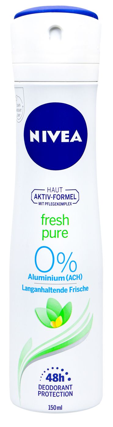 Nivea Deo Spray Fresh Pure, 150 ml