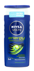 Nivea Men 3in1 Duschgel Energy, 250 ml