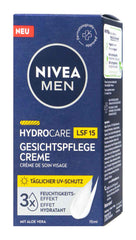 Nivea Men Hydro Gesichtspflege Creme LF 15, 75 ml