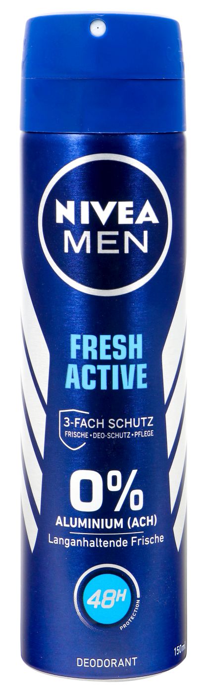 Nivea Men Deo Spray Fresh Active, 150 ml