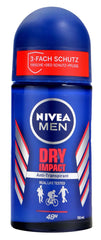 Nivea Men Roll-On Dry Impact, 50 ml