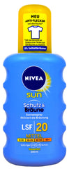 Nivea Sun Protect and Bronze Sonnenspray LSF 20, 200 ml