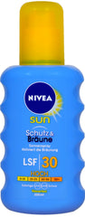 Nivea Sun Protect and Bronze Sonnenspray LSF 30, 200 ml