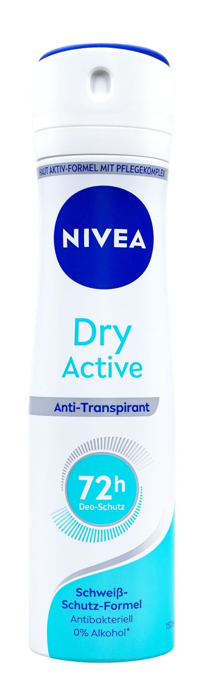 Nivea Deo Spray Dry Active Anti-Transpirant, 150 ml