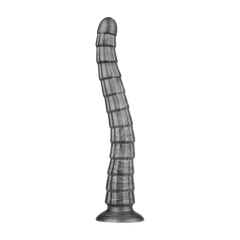LoveToy - 14,5" King Sized Vibrating Vibrax Slider - Silber