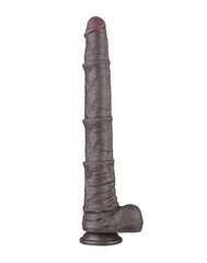 LoveToy - Nature Cock - 16" Dual Layered Bendable Cock XXL - Schwarz