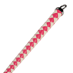 RISE - 120cm Bull Whip - Pink/White