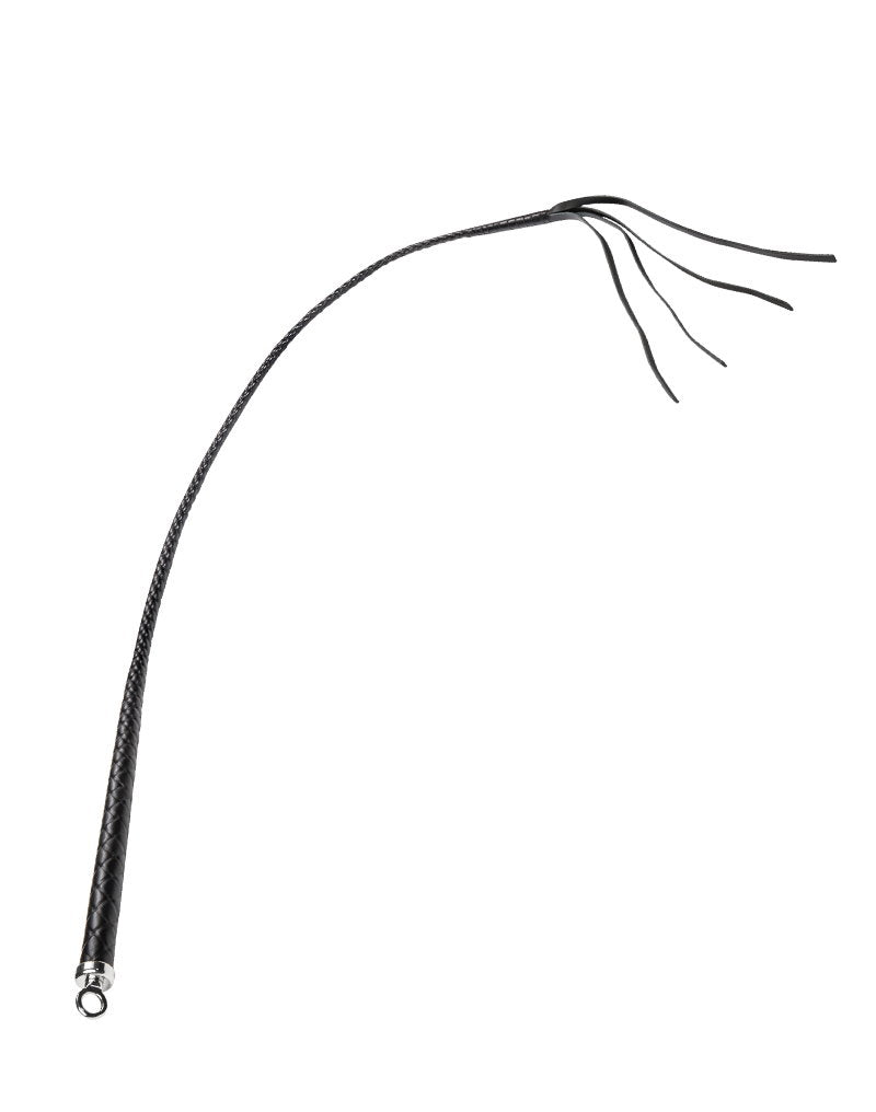 RISE – 120 cm Bullenpeitsche – Schwarz