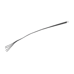 RISE – 120 cm Bullenpeitsche – Schwarz