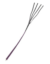 1: RISE – 90 cm Bullenpeitsche – Schwarz/Lila