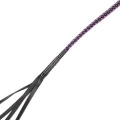 4: RISE – 90 cm Bullenpeitsche – Schwarz/Lila