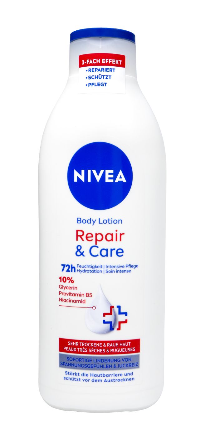 Nivea Body Repair and Care Lotion, 400 ml