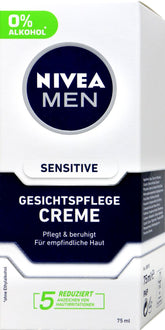 Nivea Men Gesichtspflege Creme Sensitiv, 75 ml