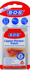 SOS Lippenherpes Patch, 12 er