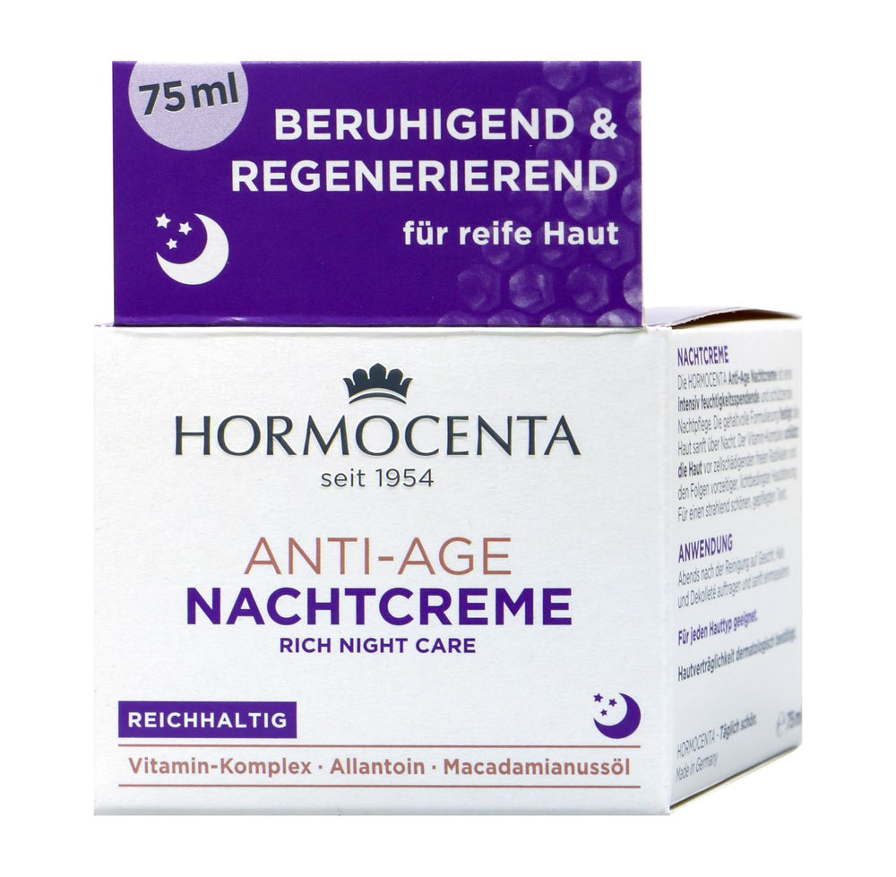 Hormocenta Anti-Age Nachtcreme Reichhaltig, 75 ml