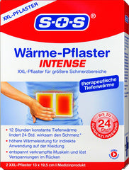 SOS Wärmepflaster Intense 24 Stunden, 2 er