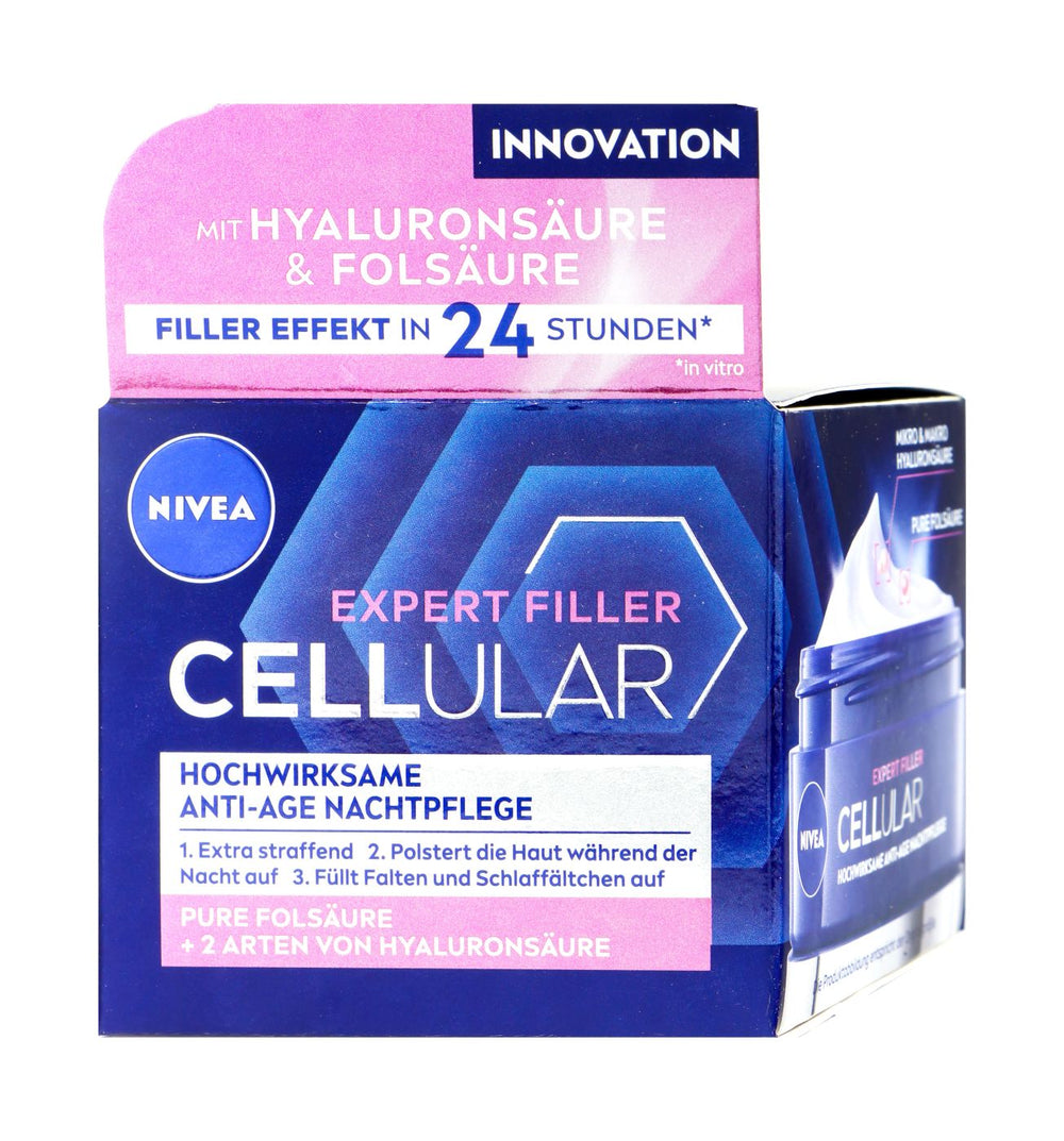 Nivea Visage Cellular Expert Filler Anti-Age Nachtcreme, 50 ml