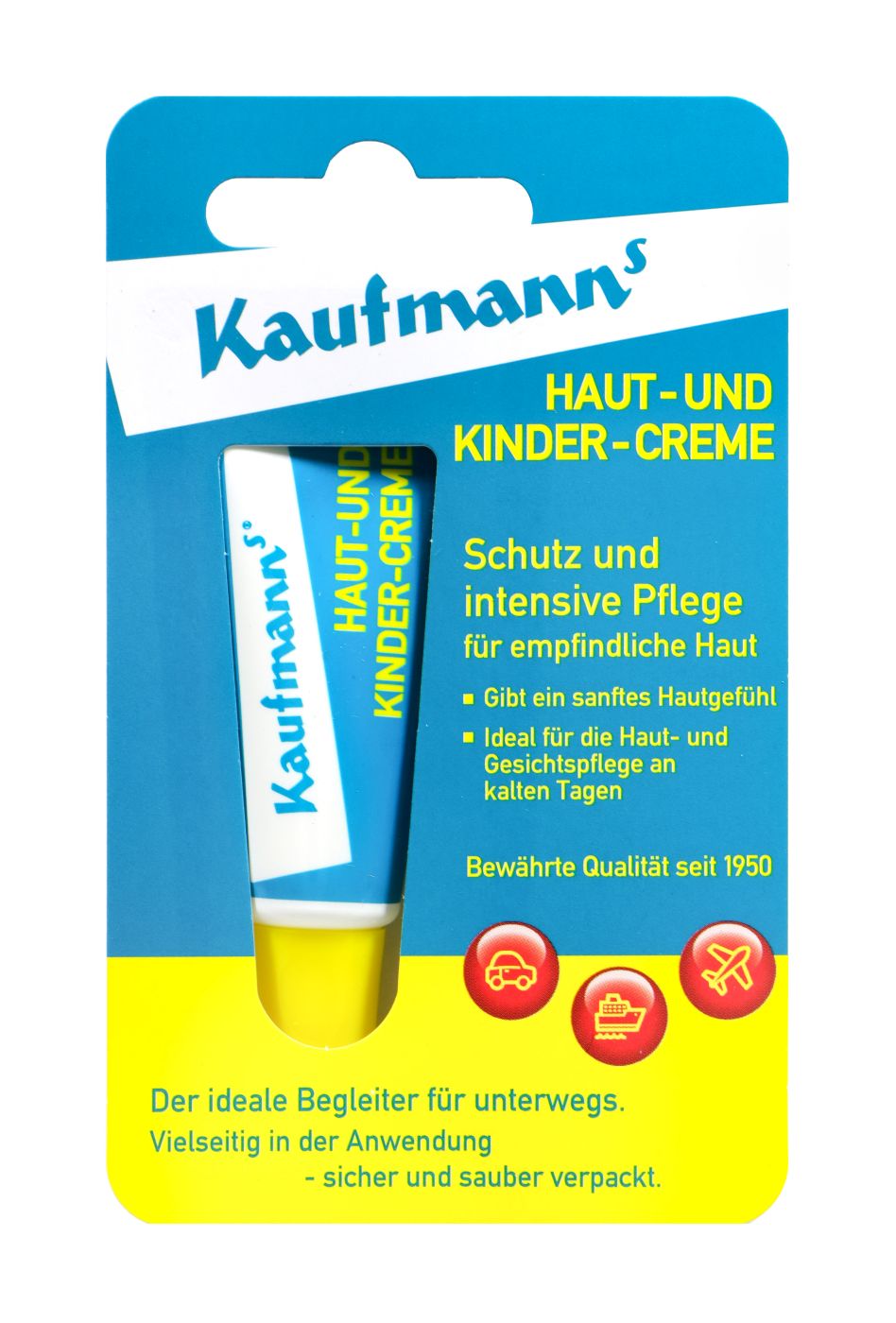 Kaufmanns Haut und Kinder-Creme Tube, 10 ml