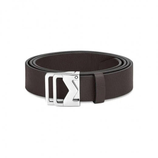 Montblanc Grainy Ebony Wendbarer Gürtel Herren 198642