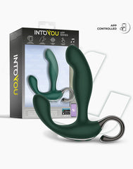 IY - Greeny - Prostata-Massagegerät mit Fingerwackeln, App-gesteuert - Grün