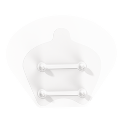 LUXUS – Selbstklebende Sticker – 5er-Set – Transparent