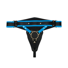LoveToy - Ingen - Vibrierendes Strap-on-Set, 9,5" / 24 cm, Größe XS/S/M, Nude