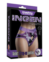 LoveToy - Ingen - Violet Strap-on-Slip, Größe M/L, Lila