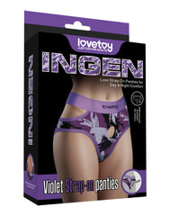 LoveToy - Ingen - Violet Strap-on-Slip, Größe M/L, Lila