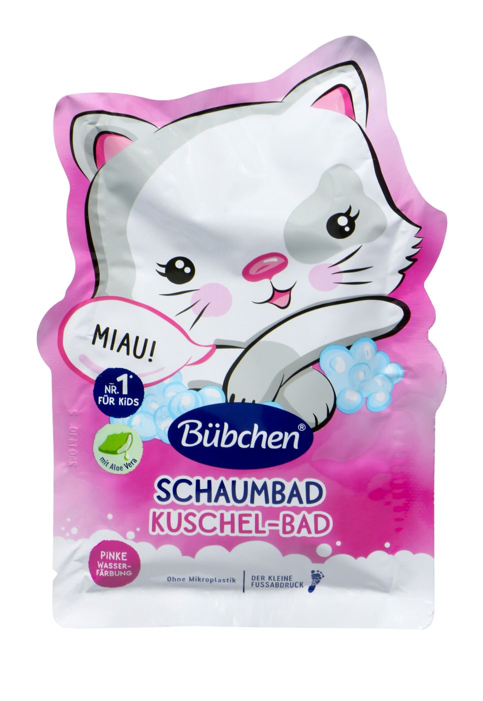 Bübchen Kuschelbad pinke Wasserfärbung, 40 ml