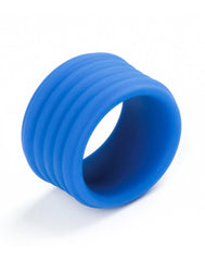 LoveToy – Pinnacle Pro – Deep Rib Grip Ring – Blau