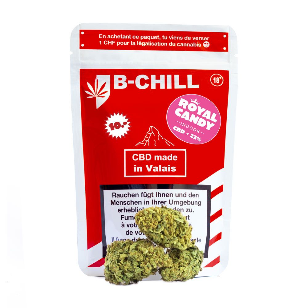 B-Chill CBD, Royal Candy, Indoor, 1.5g
