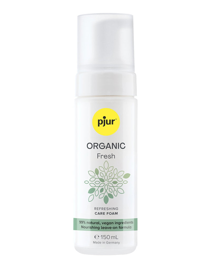 pjur - ORGANIC - Fresh - Erfrischender Pflegeschaum - 150 ml