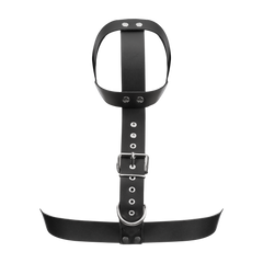 Rimba Bondage Play - Leder-Fixierharness - Schwarz