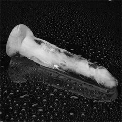 LoveToy – Silikon-Eiswürfelform – Realistischer Penis – Blau