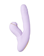 SVAKOM DuoGlow – Thrusting Perlenvibrator mit Pulsating Stimulator – Lila
