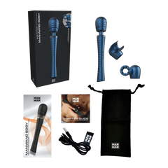 MANWAN - Man.Wand Edgy - Zauberstab-Vibrator - Stellar Blue