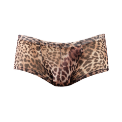 Amorable by Rimba – Transparente Leoparden-Shorts