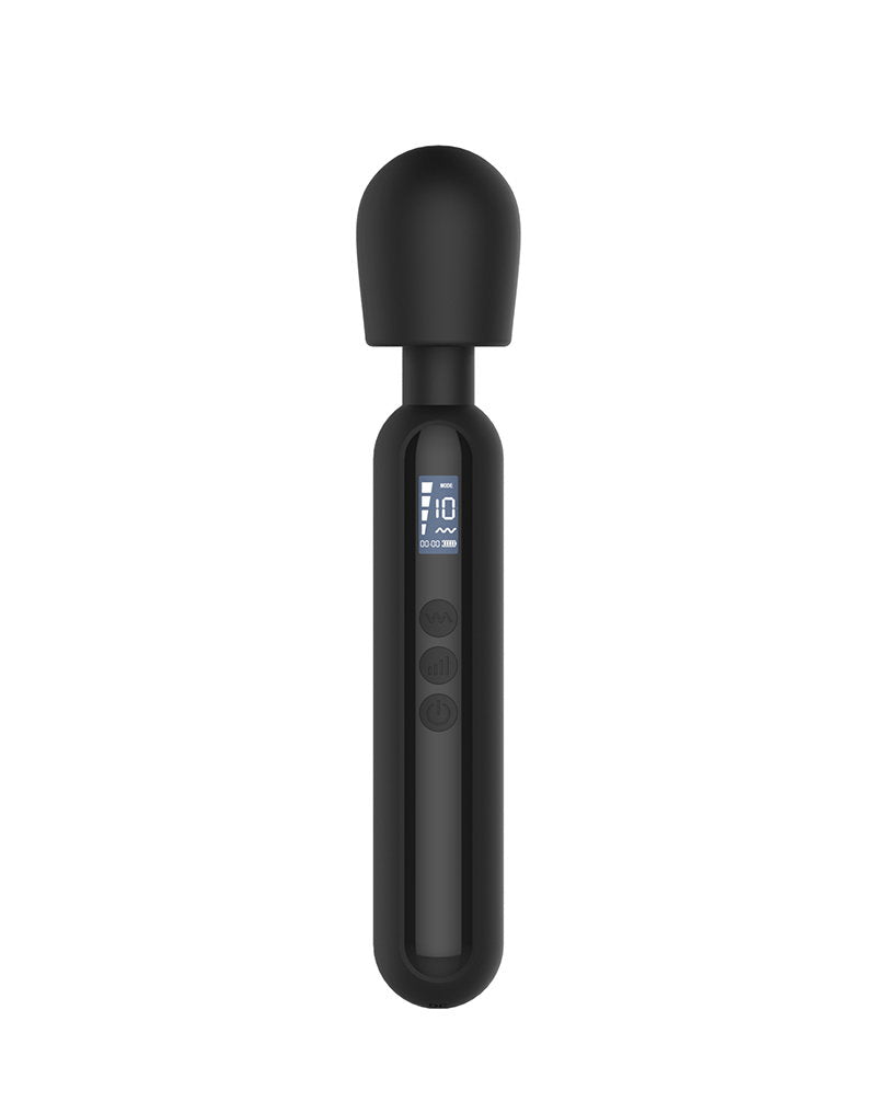 Rimba Toys – Sensual Nights SN10 – Mittelgroßer Stabmassager – Schwarz