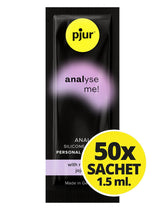 pjur - Analyse Me - Gleitgel auf Silikonbasis - 50 Sachets à 1.5 ml